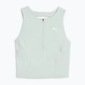 Women's running top PUMA Run Lightstride Crop Top creme de mint 5