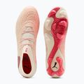 Football boots PUMA Future 9 Ultimate FG sugared almond/puma white/ultra red/puma black 4