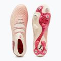 Football boots PUMA Future 9 Ultimate MxSG sugared almond/puma white/ultra red/puma black 3