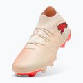 Football boots PUMA Future 9 Match FG/AG sugared almond/puma white/ultra red/puma black 4