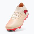 Football boots PUMA Future 9 Match MxSG sugared almond/puma white/ultra red/puma black 3