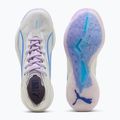 Handball shoes PUMA Accelerate Nitro SQD 5 puma white/royal sapphire/light lavender 3