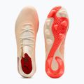 Football boots PUMA Future 9 Match Fusion FG/AG sugared almond/puma white/ultra red/puma black 3