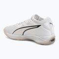 Men's handball shoes PUMA Eliminate NITRO SQD 4 white 3