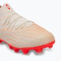 Children's football boots PUMA Future 9 Pro FG/AG Jr sugared almond/puma white/ultra red/puma black 7