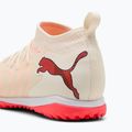 Children's football boots PUMA Future 9 Match TT+ Mid Jr sugared almond/puma white/ultra red/puma black 6