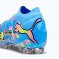 Football boots PUMA Future 9 Ultimate Advanced Level FG puma white/blue glimmer/pink glimmer/yellow alert 6