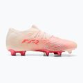 Football boots PUMA Future 9 Ultimate Low FG sugared almond/puma white/ultra red/puma black 2