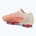 Football boots PUMA Future 9 Ultimate Low FG sugared almond/puma white/ultra red/puma black 3