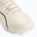 Football boots PUMA King 20 Ultimate FG/AG sugared almond/puma black/ultra red 7