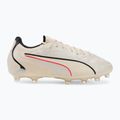 Football boots PUMA King 20 Pro FG/AG sugared almond/puma black/ultra red 2
