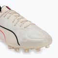 Football boots PUMA King 20 Pro FG/AG sugared almond/puma black/ultra red 7