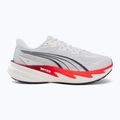 Men's running shoes Puma Velocity Nitro 5 puma white/ultra red 2