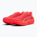 Women's running shoes PUMA Deviate Nitro 4 ultra red/puma silver 3