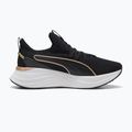 Women's shoes PUMA Softride Sabrina Polished Chrome puma black/puma white/puma gold 2