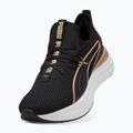Women's shoes PUMA Softride Sabrina Polished Chrome puma black/puma white/puma gold 4
