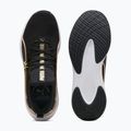Women's shoes PUMA Softride Sabrina Polished Chrome puma black/puma white/puma gold 5