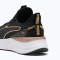 Women's shoes PUMA Softride Sabrina Polished Chrome puma black/puma white/puma gold 6