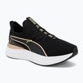 Women's shoes PUMA Softride Sabrina Polished Chrome puma black/puma white/puma gold