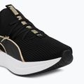 Women's shoes PUMA Softride Sabrina Polished Chrome puma black/puma white/puma gold 7