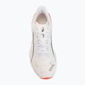 Women's running shoes Puma Deviate Pure Nitro puma white/ultra red 5