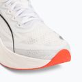 Women's running shoes Puma Deviate Pure Nitro puma white/ultra red 7
