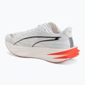 Men's running shoes Puma Deviate Pure Nitro puma white/ultra red 3