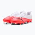 Children's football boots PUMA Ultra 7 Match FG/AG Jr ultra red/puma black/puma white 3