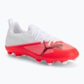 Children's football boots PUMA Ultra 7 Match FG/AG Jr ultra red/puma black/puma white
