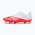 Children's football boots Puma Ultra 7 Play FG/AG Jr Ultra Red/Puma Black/Puma White