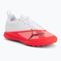 Children's football boots PUMA Ultra 7 Play TT Jr ultra red/puma black/puma white