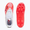 Children's football boots PUMA Ultra 7 Play V FG/AG RB Jr ultra red/puma black/puma white 5