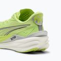 Women's running shoes PUMA Deviate Nitro 4 sunny lime/puma silver 5