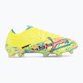 Football boots PUMA Ultra Nitro 7 Ultimate Advanced Level FG puma white/blue glimmer/pink glimmer/yellow alert 2