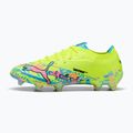 Football boots PUMA Ultra Nitro 7 Ultimate Advanced Level FG puma white/blue glimmer/pink glimmer/yellow alert