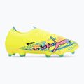 Football boots PUMA Ultra Nitro 7 Match Advanced Level FG/AG puma white/blue glimmer/pink glimmer/yellow alert 2