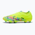 Football boots PUMA Ultra Nitro 7 Match Advanced Level FG/AG puma white/blue glimmer/pink glimmer/yellow alert