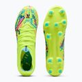 Football boots PUMA Ultra Nitro 7 Match Advanced Level FG/AG puma white/blue glimmer/pink glimmer/yellow alert 3