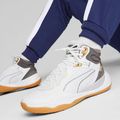 Men's basketball shoes PUMA Playmaker Pro Mid Trophies ash gray/cast iron/puma gold 13