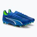 PUMA Ultra Ultimate FG/AG men's football boots ultra blue/puma white/pro green 4