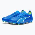PUMA Ultra Ultimate FG/AG men's football boots ultra blue/puma white/pro green 8