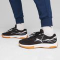 Men's indoor sports shoes PUMA Varion II puma black/cool light grey/yellow blaze/gum 8