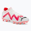 Men's football boots PUMA Future Pro FG/AG puma white/puma black/fire orchid