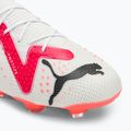 PUMA Ultimate FG/AG men's football boots puma white/puma black/fire orchid 7