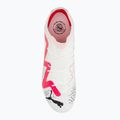 PUMA Future Pro FG/AG Jr children's football boots puma white/puma black/fire orchid 6