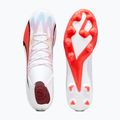 Men's football boots PUMA Ultra Pro FG/AG puma white/puma black/fire orchid 14