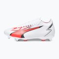 Men's PUMA Ultra Match MXSG football boots puma white/puma black/fire orchid 11