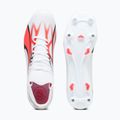Men's PUMA Ultra Match MXSG football boots puma white/puma black/fire orchid 15