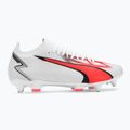 Men's PUMA Ultra Match MXSG football boots puma white/puma black/fire orchid 2