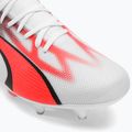 Men's PUMA Ultra Match MXSG football boots puma white/puma black/fire orchid 7
